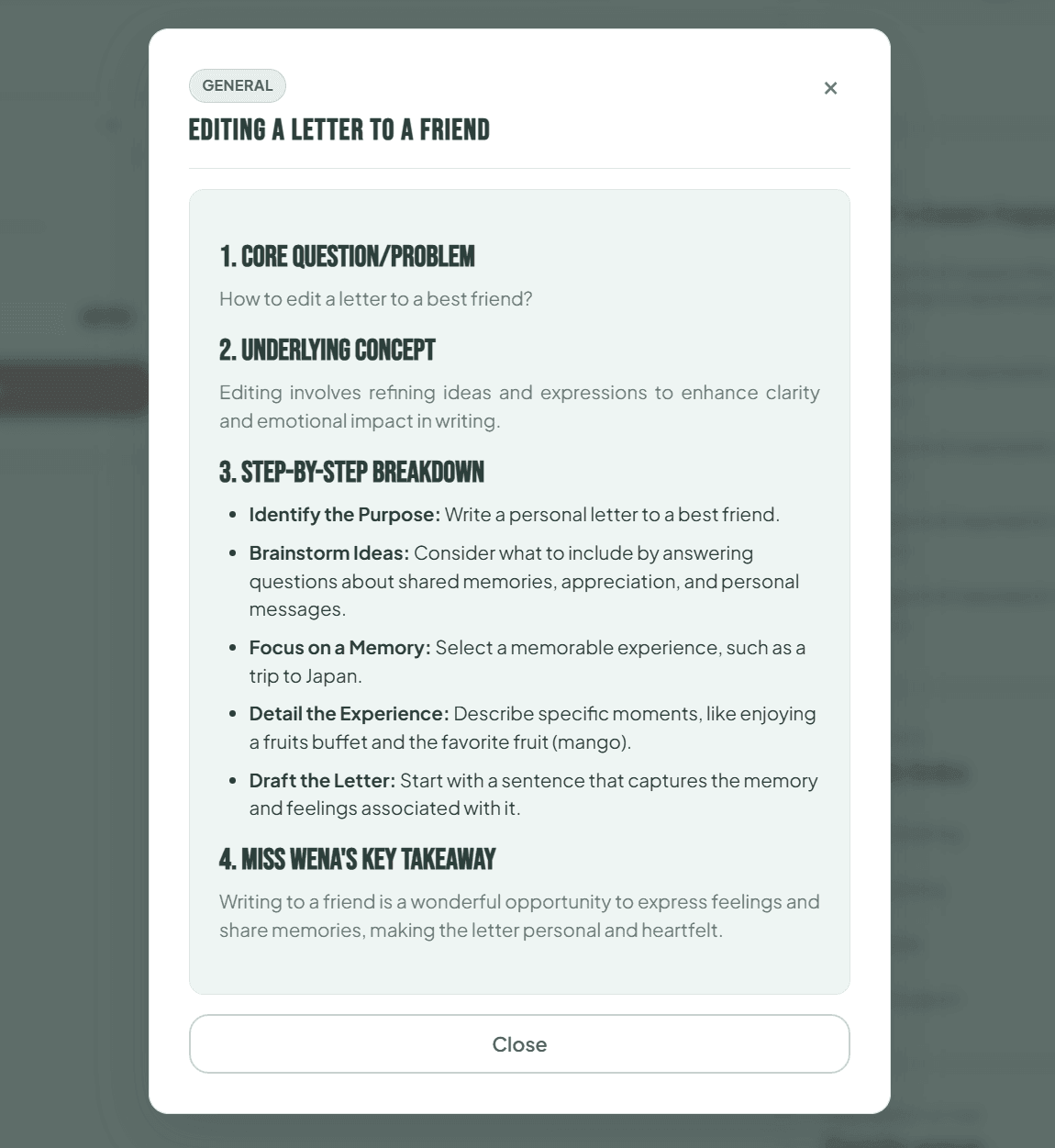 Mock paper interface